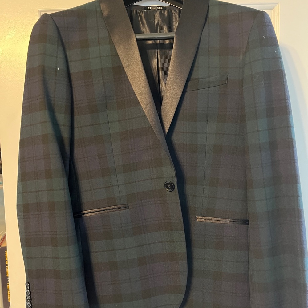 Men’s Express Plaid Blazer